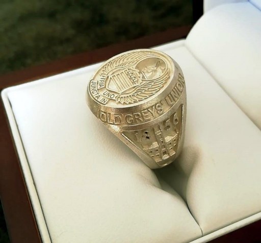 Old Greys' Union Yellow Gold Ring
